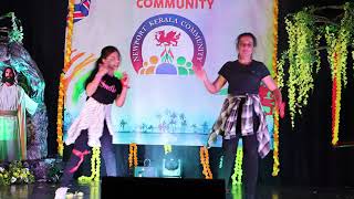 mom daughter dance performance #remixdance #malayalamdancecover #hindidancemixsong #momdaughter