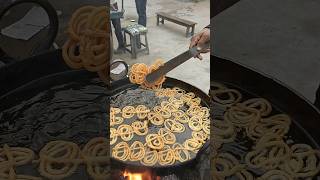 street food!! jalebi 🔥😋#short video 😊