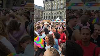 Amsterdam LGBTQ Pride Street Party #pride #amsterdam #pridemonth #street #party #streetparty #LGBTQ