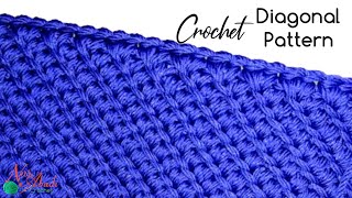 Motif Rajutan Terbaru "New Motif Crochet Diagonal Pattern"