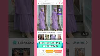 DRESS PESTA KONDANGAN | KEBAYA MODERN #short #shorts #shortvideo #kebayamodern