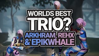 Worlds BEST Fortnite Trio – 4K Side-by-Side Gameplay of Arkhram, Rehx & EpikWhale – FNCS Trio Winner