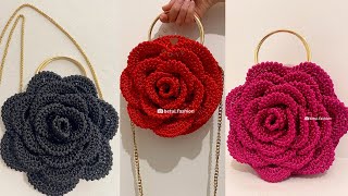 🌹TÜM DETAYLARIYLA GÜL ÇANTA🌹 / ASTAR ANLATIMLI/ ROSE BAG