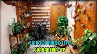 Visitei o Espaço Mundo Leve em Guararema-SP