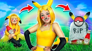 Pikachu de la Naștere Până la Moarte! Pokemonul Meu a Dispărut! Pokemon în Viața Reală!