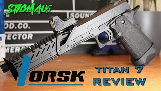 Better than Tokyo Marui Hi Cappa Gold Match? Vorsk Titan 7 Review / STIGMAU5