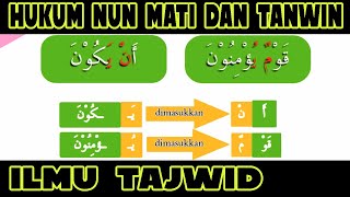 Hukum Bacaan Nun Mati dan Tanwin (Tajwid)