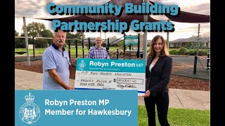 The Hawkesbury Community Building Partnership 2020 grant round