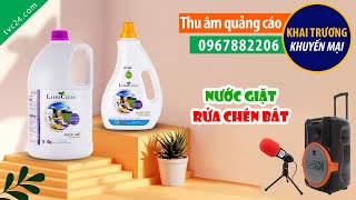 Thu âm Quảng cáo nước giặt xả rửa chén bát Avita Mart