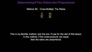 Identifying and Writing Proportions - Konst Math