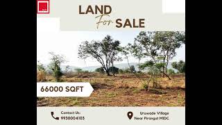 66000 sqft Residential Land For Sale at Uruwade near Pirangut MIDC Pune