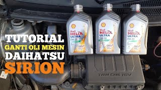 Cara Ganti Oli Mesin Daihatsu Sirion | OtomotifVlog