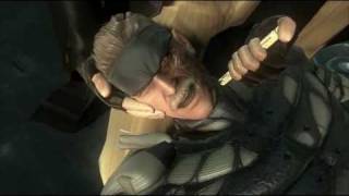 Metal Gear Solid 4 HD BR  - Old Snake vs Liquid Ocelot - 480p