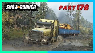 SNOWRUNNER Gameplay | Derrick Delivery To The Oilfield