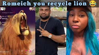 spice expose romeich brawling on her live , vybz kartel duppy know who fe frighten