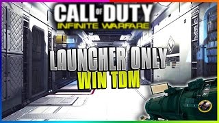 INSANE LAUNCHER ONLY TDM WIN! INSANE IMPOSSIBLE TEAM CHALLENGE!