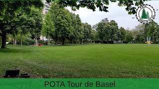 POTA-Aktivierung  Kannenfeldpark(CH-0054) und Schützenmattpark(CH-0053) in Basel und Geräteschaden