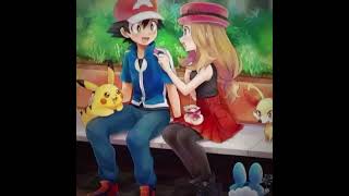 Ash X Serena edit - Ash X Serena love story 💕 - Ash X Serena 🥰 - #ashxserena#status#pokemonxy#viral