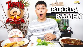 Birria Ramen Noodle Mukbang | How to Do It Yourself