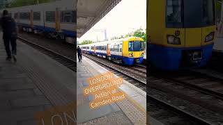 London Overground action at Camden Road #train #tfl #shorts