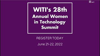 WITI 28TH Annual Women in Technology Summit