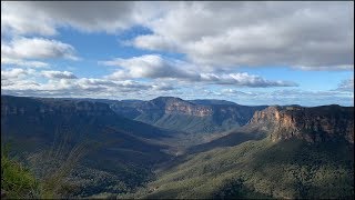 WALKING THE GRAND CANYON! Bushfire Impacted Bushwalk! Blue Mountains NSW!