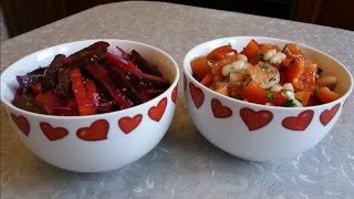 Бюджетно и вкусно! 2 рецепта простых салатов