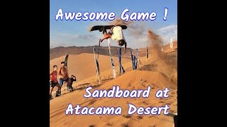 Atacama Desert Chile & the Coastal City,  Sandbord at Iquique  #shorts