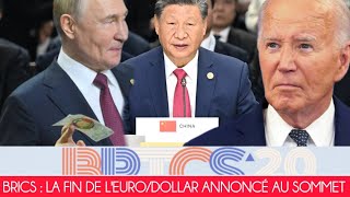 SOMMET DES BRICS+ : POUTINE LARGUE L'OCCIDENT ET TACLE LA OU ÇA FAIT MAL