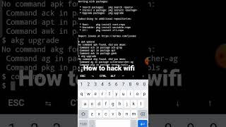 how to hack wifi password #viralvideo