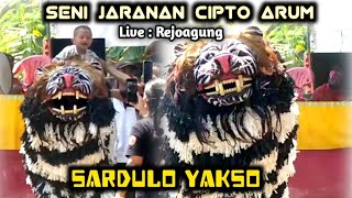 Atraksi Macanan - Jaranan Cipto Arum live Rejoagung Srono