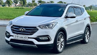 Santafe 2017 full xăng odo 8 vạn giá 6xx , xem xe tại sài gòn bao check , sđt 0789.5757.64 #santafe