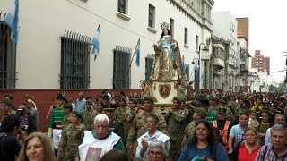 JUNTO A MINISTROS, EL VICEGOBERNADOR PARTICIPÓ DE LA PROCESIÓN Y MISA POR LA VIRGEN DE LA MERCED