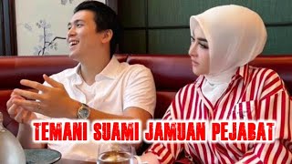 Syahrini Dampingi Sang Suami Reino Barack Lebaran Dengan Duta Indonesia Di Singapura