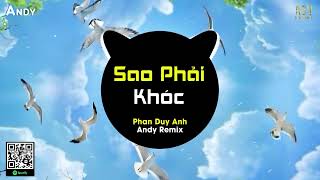 Sao Phải Khóc EDM - Phan Duy Anh x Andy Remix | Chỉ Là Một Trận Mưa Giông Là Đàn Ông Sao Phải Khóc