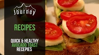 Quick & healthy AVOCADO TOAST recepies