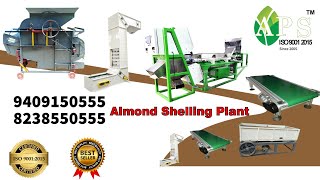 Almond Shelling and Cracking Machine in APS Industries