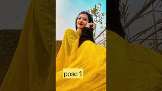 Beautiful Sitting poses in saree🌻/RADHA RAJVANSHI ❤️ #viral #ytshorts #shorts #trending #pose