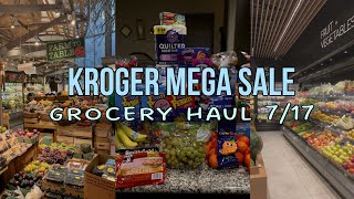 GROCERY SHOPPING FOR MY STOCKPILE | HURRICANE RECOVERY |Htx #preppingonabudget #kroger #krogerdeals