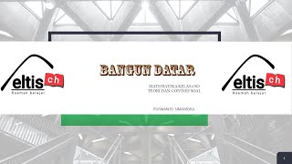 Bangun Datar, MATEMATIKA Kelas 6 SD, teori dan latihan soal