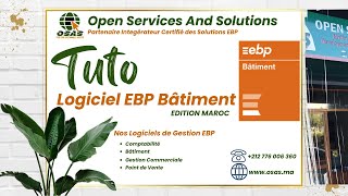 TUTO Logiciel EBP Bâtiment - Edition Maroc