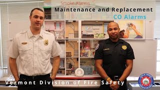 Smoke & Co Alarms maintenance & replacement - VT Division of Safety, Swanton & Highgate Fire Depts.