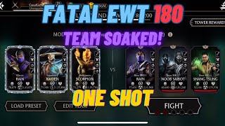 Fatal Elder Wind Tower 180 | Team Soaked ! | MK Mobile