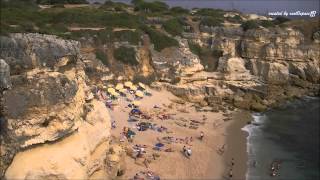 Praia da Coelha Albufeira Algarve (HD)