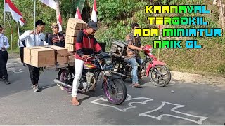 MINIATUR KARNAVAL NAIK SEPEDAH