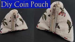 Diy Coin Pouch | How to Make Coin Pouch At Home | Simple And Easy Diy 🦋 #yourownboutique #diypouch