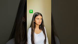 Try this hack ✅ #hairtutorial #hairvlog #hairstyle #ytshortsvideo #explore