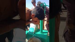 great work for humanity ( helping with Amjad Rasool ) water pump #foryou #waterpump #handwaterpump