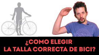 Como elegir la talla de bicicleta correcta