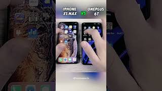 iPhone XS Max VS OnePlus 6T Speed test | #iphone#oneplus video by @Unbox_Universe_1 #5g#5gmobile